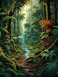 Amazon Jungle Adventure: Tropical Rainforest Expeditions Wall Art & Print