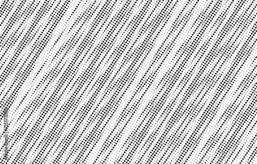 Diagonal, oblique, slanting dots lines, stripes geometric vector pattern. Abstract halftone texture and background. Stripe pattern abstract background. Vector illustration. 