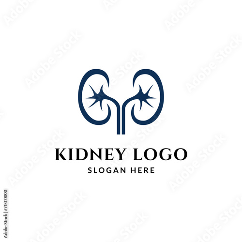 kidney logo creative concept health design