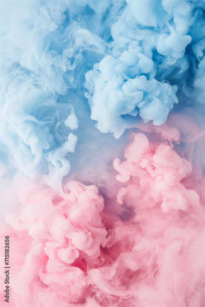 Fototapeta premium Gender reveal wallpaper, background