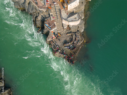 Devprayag is the fifth and the last Prayag. It is the place from where the confluence of Alaknanda and Bhagirathi is known as Ganga photo