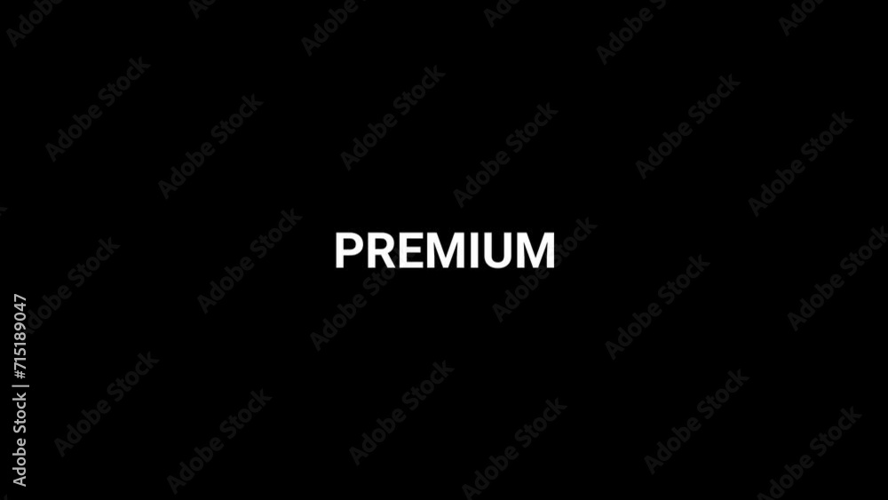 Premium Button Animation with transparent background Premium Button Animation with transparent background