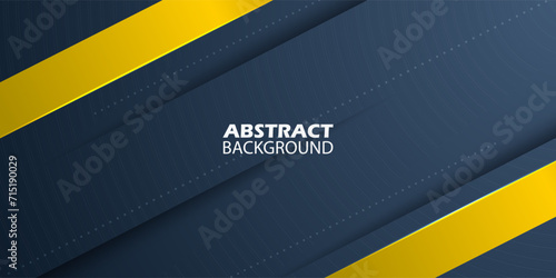 Modern dark black and gray dynamic abstract vector background with gold straight lines. Creative halftone premium gradient. 3d cover of business design. Eps10 vector