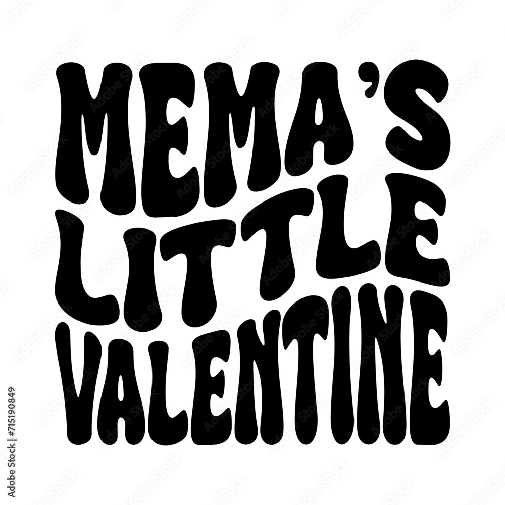 Mema's Little Valentine