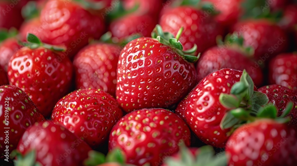 Close up of fresh strawberries background. Close up of fresh strawberries background.