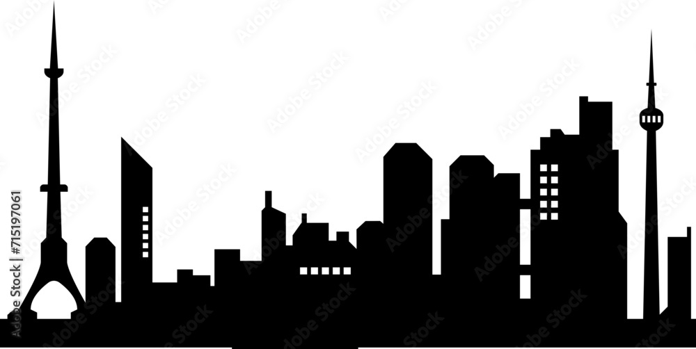 Skyline City Background