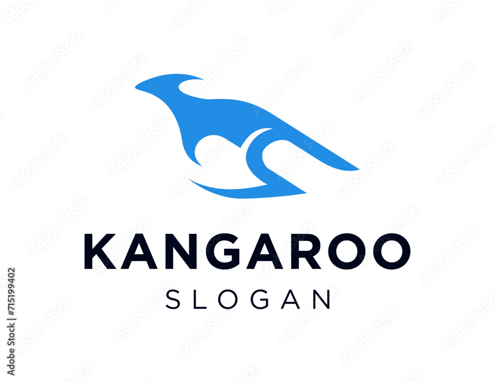 The logo design is about Kangaroo and was created using the Corel Draw 2018 application with a white background. The logo design is about Kangaroo and was created using the Corel Draw 2018 application with a white background.