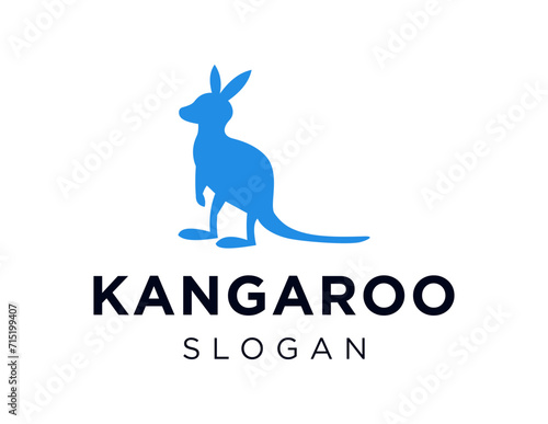The logo design is about Kangaroo and was created using the Corel Draw 2018 application with a white background. © Painah