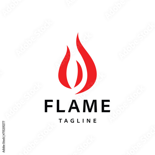 Fire Logo Icon Design Template Vector Illustration