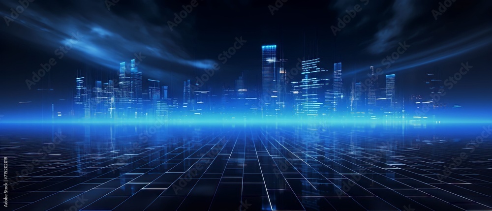 Obraz premium Technology chipset background 
