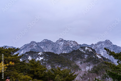 북한산 의상봉 능선-북한산 국립공원, 서울, 대한민국