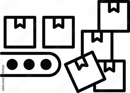 excessive production losses icon cost of loss vector