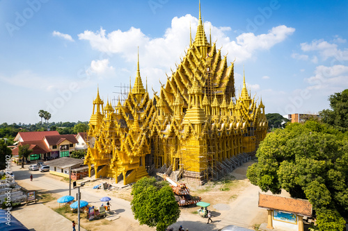 Wat Chan Tawan Tok in Phitsanulok, Thailand photo