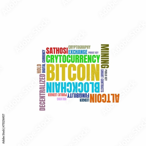 Bitcoin tag cloud