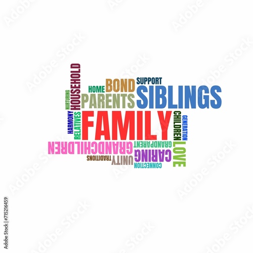 Family tag cloud