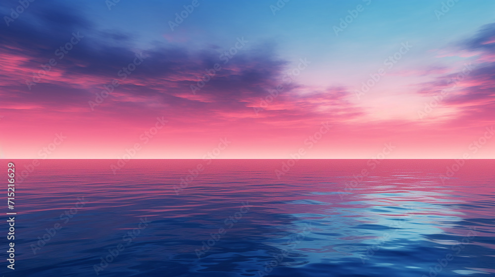 sunset over the sea background wallpaper