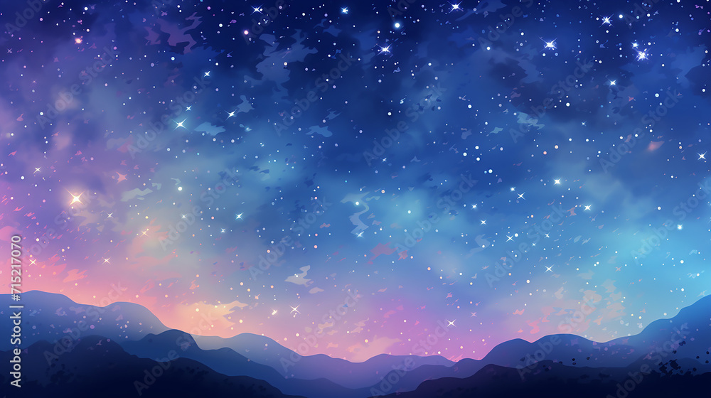 Fototapeta premium starry night sky