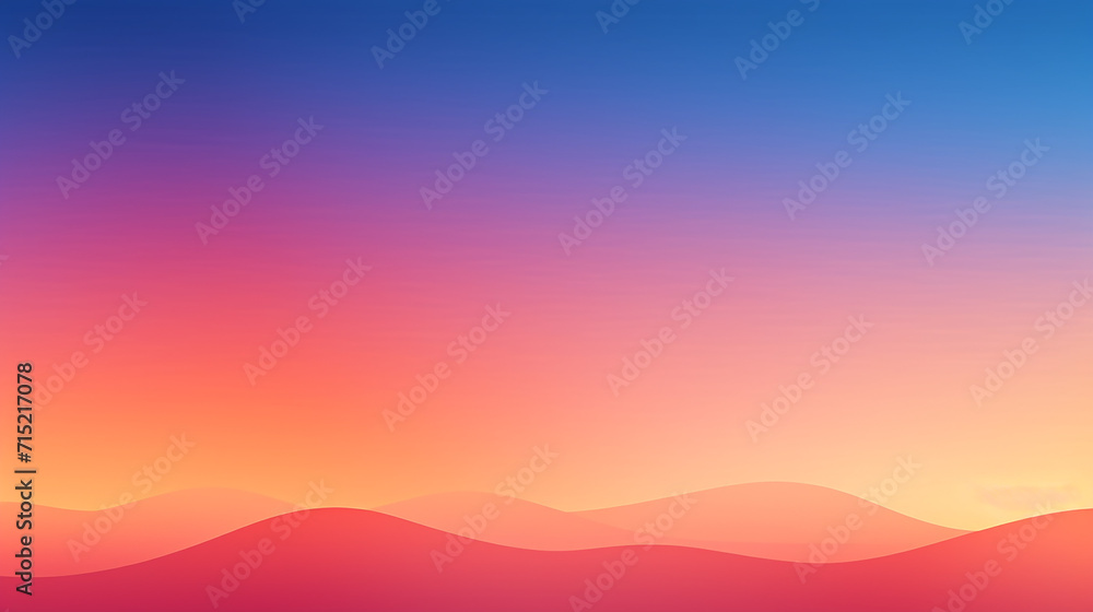 sunset in mountains background 