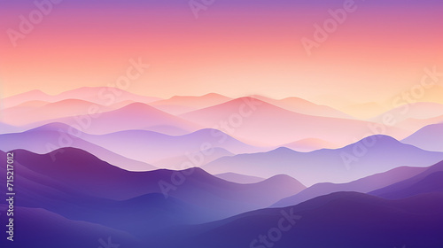 sunrise in mountains background photo