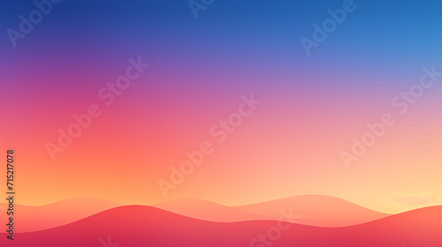 sunset in mountains background 