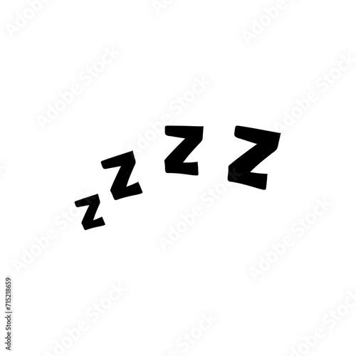 ZZZZ doodle bed sleep snore