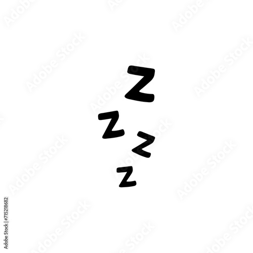 ZZZZ doodle bed sleep snore