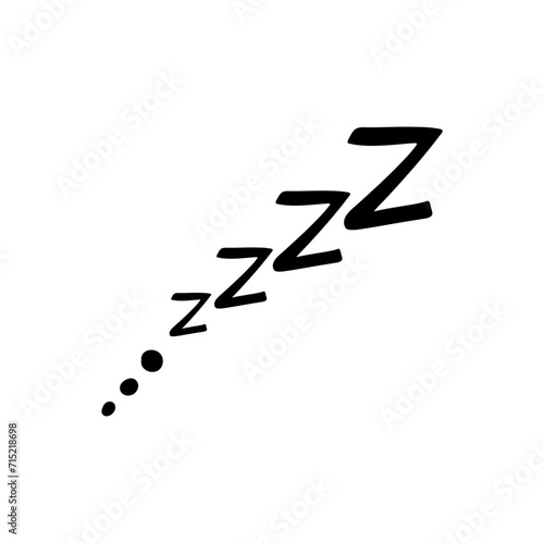 ZZZZ doodle bed sleep snore