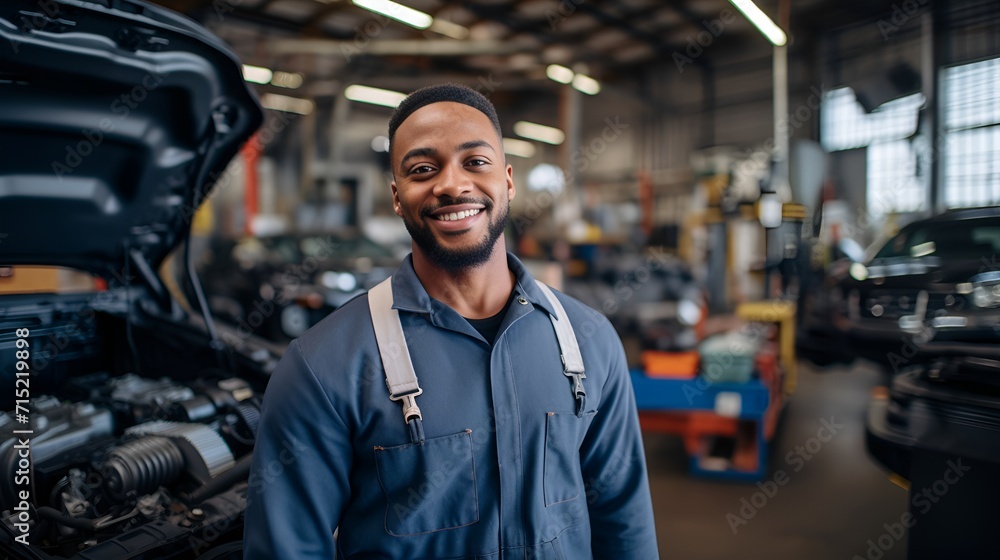 A mechanic working on a car engine looking focused , mechanic, working, car engine, focused A mechanic working on a car engine looking focused , mechanic, working, car engine, focused