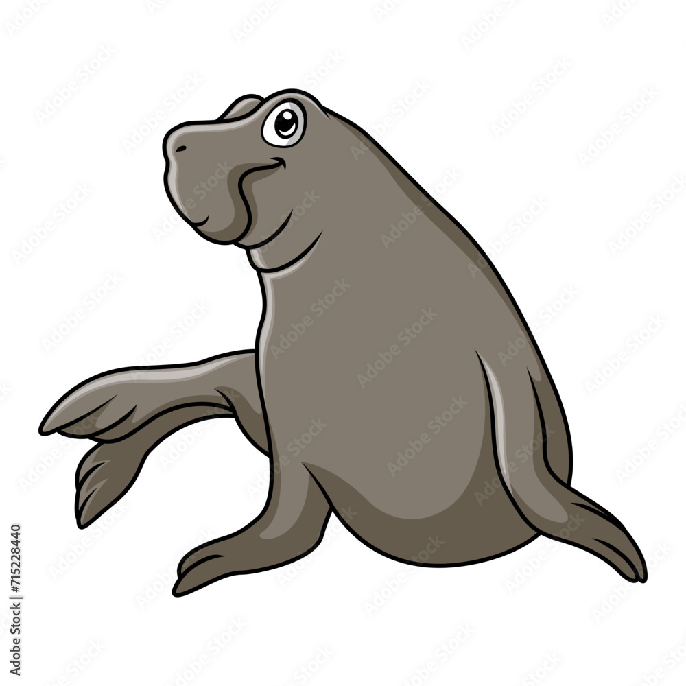 Funny Elephant seals are relaxing Funny Elephant seals are relaxing