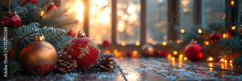 Christmas Decoratio, Background HD, Illustrations
