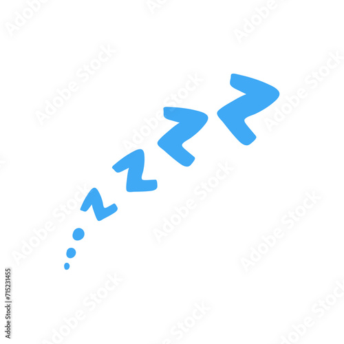 Sleep zzzz doodle symbol