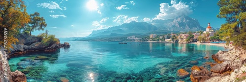 City Yalta Crimea Crimean Peninsula, Background HD, Illustrations