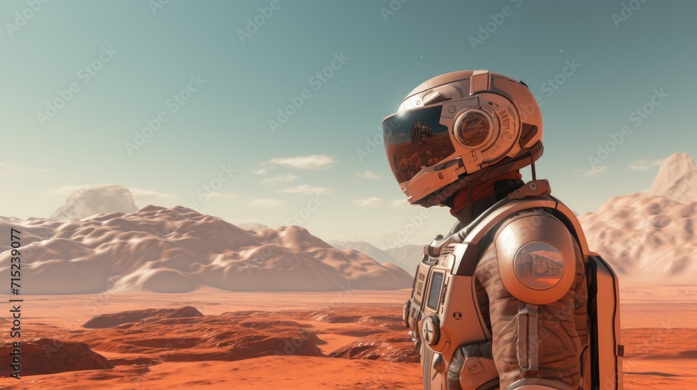 Virtual reality simulations for astronaut mars missions solid background Virtual reality simulations for astronaut mars missions solid background