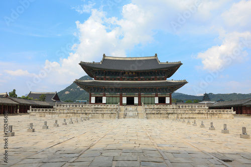 Canvas Print 한국 전통 경복궁 Korean Traditional Palace