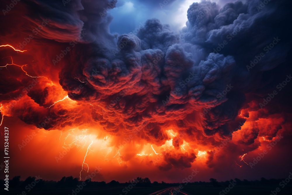 vibrant meteorological significance and dynamics of storm clouds