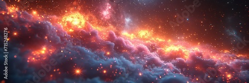 Pink Orange Fireworks Sky Sparks Light  Background HD  Illustrations