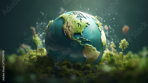 Environmental protection background, world environment day background, protect the environment