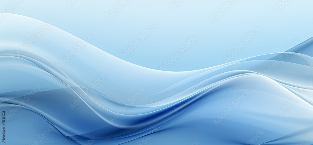 Fototapeta premium abstract light blue white blurring wavy background