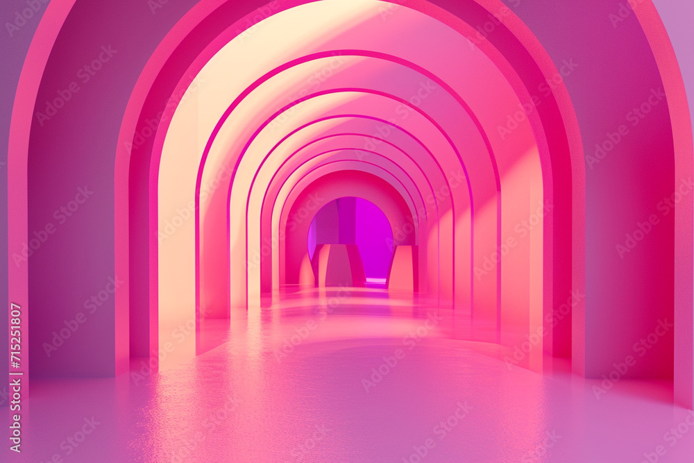deep 3d immersive world minimalistic style illustration deep 3d immersive world minimalistic style illustration
