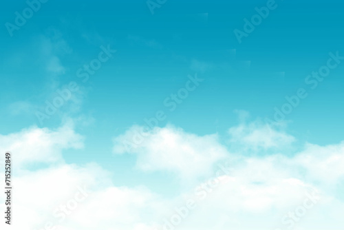 blue sky with clouds