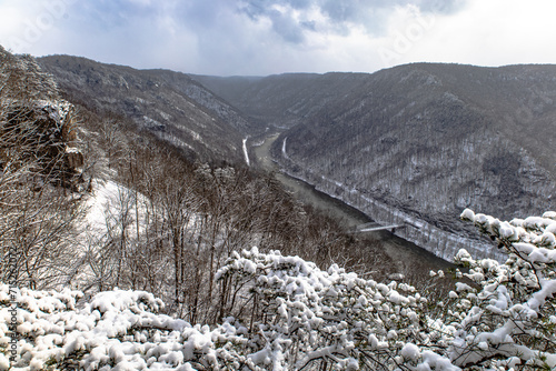 Winter in the New River Gorge © Timothy