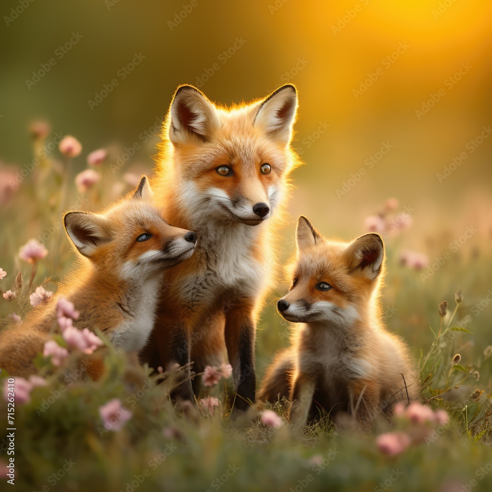 red fox vulpes red fox vulpes