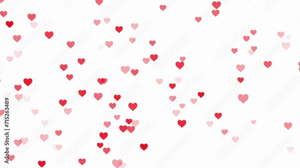 Valentine's day Pink Red Animation Hearts Greeting love hearts. Festive of bokeh, sparkles, Heart shape burst animation video with transparent Valentine's day Pink Red Animation Hearts Greeting love hearts. Festive of bokeh, sparkles, Heart shape burst animation video with transparent