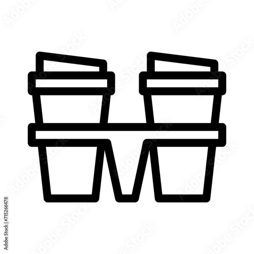take away line icon