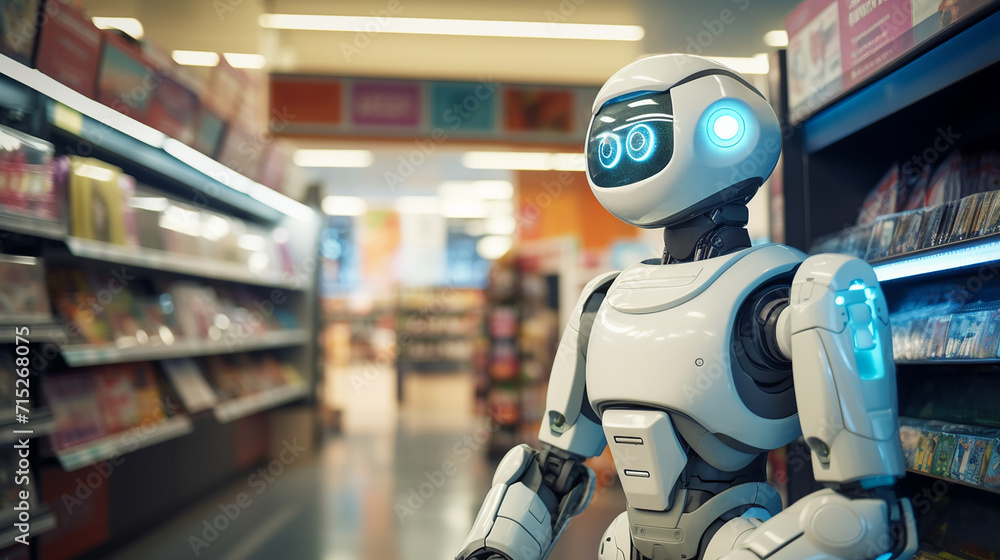 an AI driven robot an airport providing travelers with flight information, directions and assistance an AI driven robot an airport providing travelers with flight information, directions and assistance