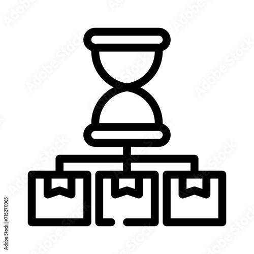 deadline line icon