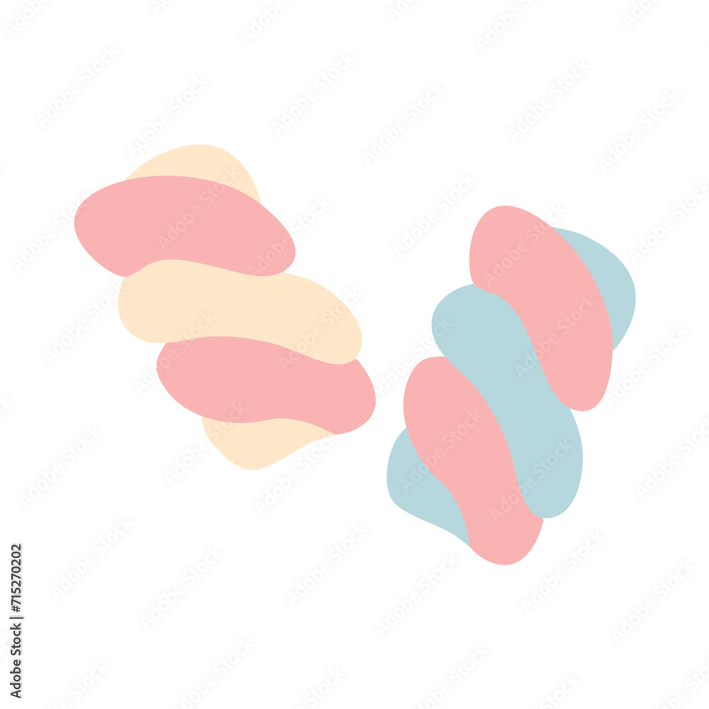 hand drawn marshmallow illustration hand drawn marshmallow illustration