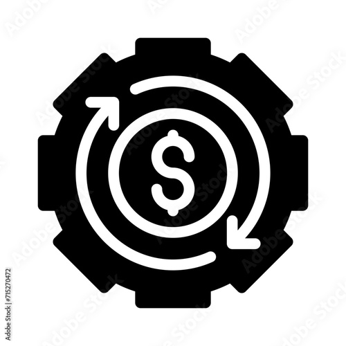 gear glyph icon