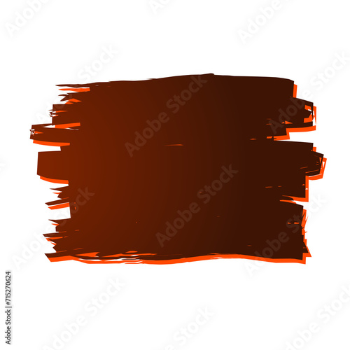 Brush square texture transparent free download paint stroke clipart hd brown ink strokes image