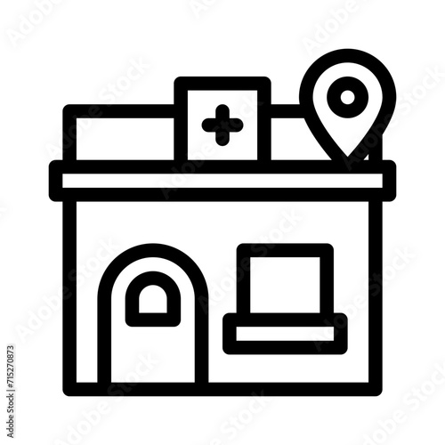 location line icon